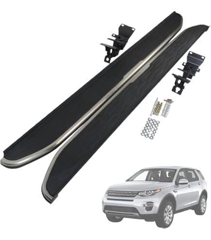 Lequer Black Side Steps Running Boards For Land Rover Discovery 5 L462 (2-Piece)