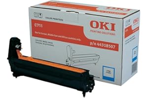 OKI C711 Laser Drum Unit Page Life 20000pp Cyan Ref 44318507