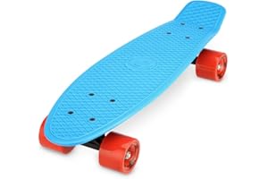 Xootz Kid's Retro Plastic Complete Cruiser Skateboard
