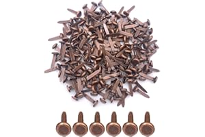 SVUPUE Mini Brads Clips de metal para tarjetas, álbumes de recortes, cobre, paquete de 200