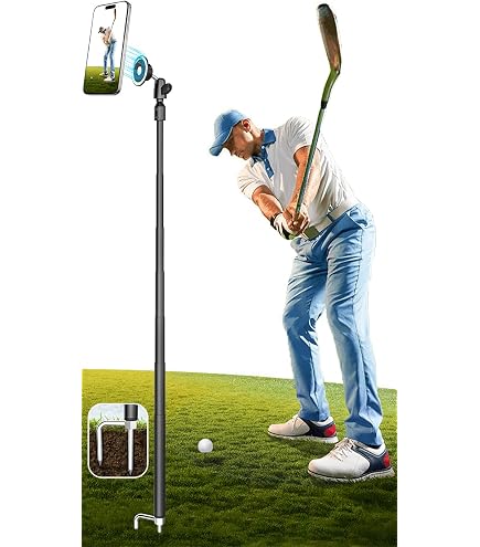 Golf-Einbeinstativ, Selfie-Stick Mit Erdspießen, 1 Produktbild-Vorschau 11