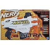 Nerf Ultra Amp - Blaster motorizzato a 6 Freccette con Clip, 6 Freccette Nerf Ultra compatibili Solo con Freccette Nerf Ultra