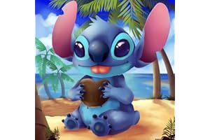 NAIMOER Diamond Painting, Peinture Diamant 5D Diamond Painting Stitch Broderie Diamant Kit Complet Point de Croix Diamant Peinture Stitch Diamond Paining pour la décoration de la maison 35x35 cm