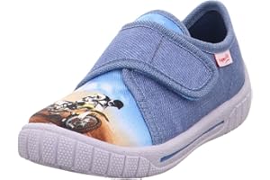 Superfit Bill 800271 Pantofel Chłopcy, niebieski 8010, 25 EU