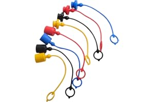 JUMPLUSHION Conectores hidráulicos, 4 pares de polvo macho y hembra para garantizar la limpieza (3/8)