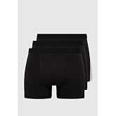 3l&uuml; Siyah Basic Boxer Seti 0911413-900