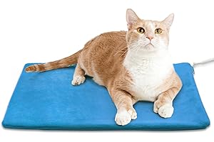 MARUNDA Pet Heating Pad,Cat Dog Electric Pet Heating Pad Indoor Waterproof,Auto Constant Temperature, Chew Resistant Steel Cord