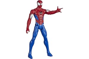 MARVEL Hasbro Spider-Man - Spider-Man con Armatura (Action Figure 30cm Titan Hero)