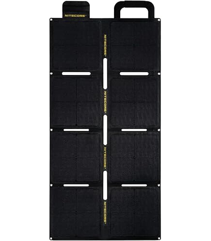 Nitecore - FSP100W - Pannello Solare Da 100W Pieghevole E Impermeabile Per Power Station Nitecore Nes Fotovoltaico