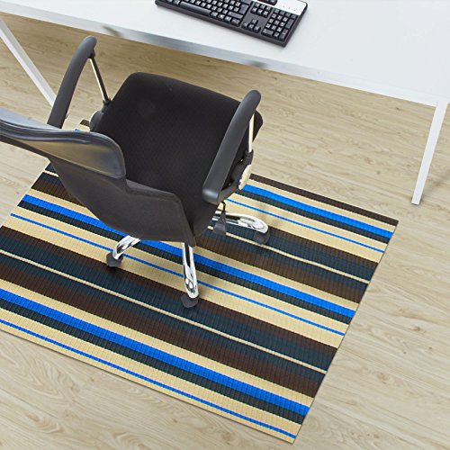 Casa Pura Ravenna Decorative Floor Protector Mat For Desk Chairs