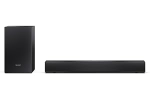 SHARP HT-SBW121 2.1 soundbar, 240 W, trådlös subwoofer, Bluetooth 5.3