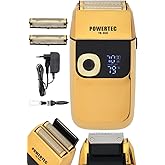 Powertec TR-550 Rechargeable Daily Beard Fly Shave Precision Trimmer Rotary Head