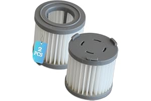 FUKMORY 2 Piezas Filtro Compatibles con Rockstar 500 Conga Cecotec Aspiradora, Filtros para Lexy Jimmy C53T JV51 M52 CJ53 CB100 PD506