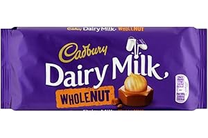 Cadbury Czekolada mleczna mleczna mleczna z całymi orzechami 120 g - opakowanie 6 sztuk