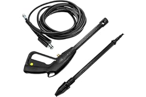 Nybhyjka Lanza Para Limpiadora A Presión - Manguera De Jardín Con Hidrolimpiadora,Accesorios Lavado Coches Con Diseño Ergonómico Para Jardín, Cristales, Patio Y Hogar