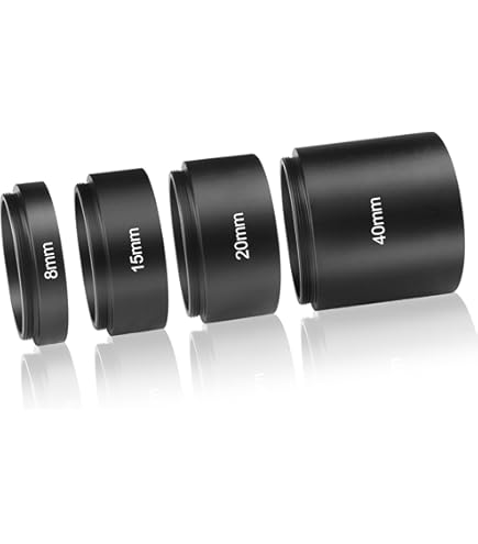 Tubo Di Prolunga T2 Per Astrofotografia | Filettatura M42 | Per Telescopi E Fotocamere | Vari Spessori - Foto 8