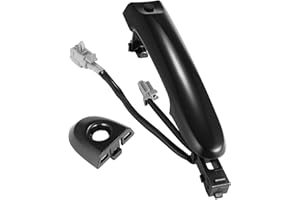 GEARLEADER Front Right Driver Side Exterior Door Handle Compatible with Nissan Juke F15 2010-2019 80644-1FA5A 80644-3WC2A 82644-1FA5A 80644-3WC2A