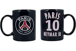 PSG Neymar Junior Home Becher aus Packs EDD Paris SG Unisex Kinder, schwarz