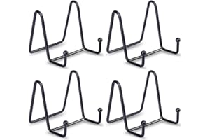 HCHLQLZ Decorative plate stand Holder Picture Frame stand Easel Display stand