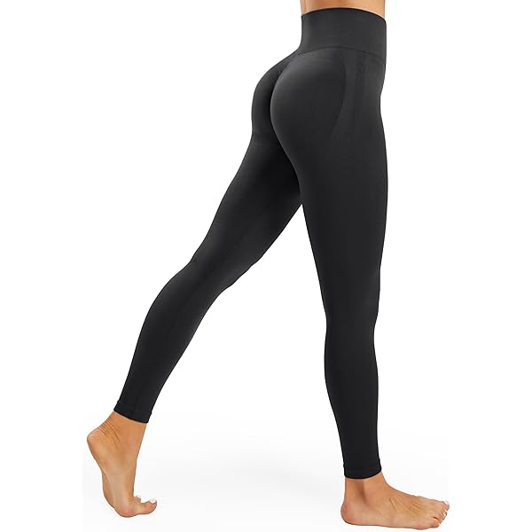 corcoar Sportlegging voor dames, hoge taille, naadloos, ondoorzichtig, booty lifting, billen push-up, gym, yoga, sportbroek, XL