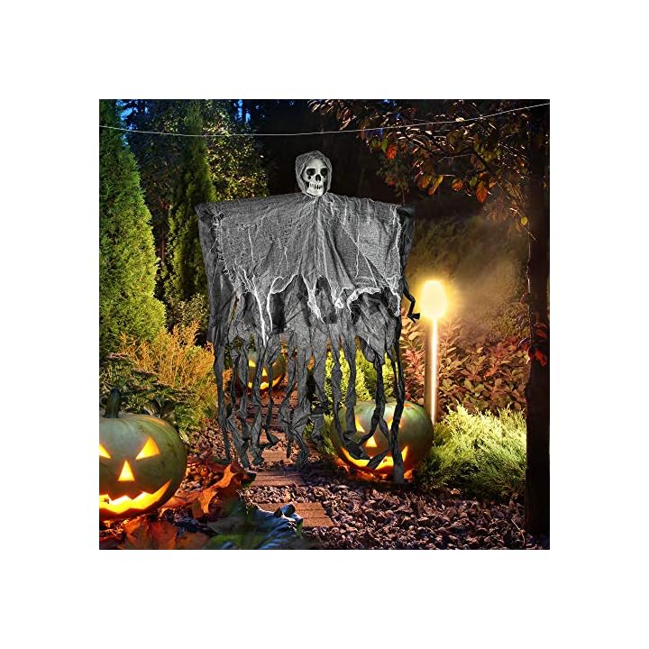 THE TWIDDLERS Halloween 3 Hängende gruselige Skelette Saisonale