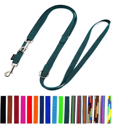 Ferplast Hundeleine Sport Dog Matic – Reflektierend, Gepolsterter Griff, Magnet-Karabiner, 120 Cm, Violett
