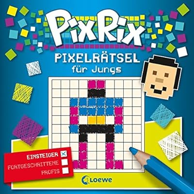 Pix Rix: Pixelrätsel für Jungs Pix Rix: Pixelrätsel für Jungs