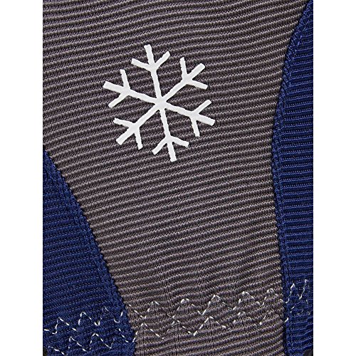 Ejendals Lederhandschuh Tegera 295, Größe 10, 1 Stück, grau / blau / weiß, 295-10 - 2