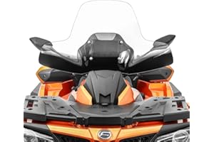 MOTO GUARD Parabrisas Compatible para Quad ATV Cupula Universal Motoguard XLM
