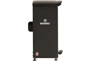 Masterbuilt® Slow and Cold Smoker Accessory Attachment With Removable Ash Tray for Masterbuilt Vertical BBQ Smokers in Black, 10" x 10" x 18", Model MB20100112