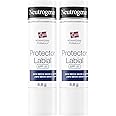 Neutrogena Fórmula Noruega Protector Labial SPF 20 (2 x 4,8 g), bálsamo ...
