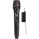 Coverzone Wireless Karaoke Microphone Plug and Play for 6.35mm Amplifier speaker and Stage Performance Multi-Purpose Activities