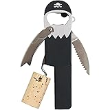 Suck UK - Piraten Bier- & Wein-Flaschenöffner | Der beste Freund des Kellners | Edelstahl Barkeeper Tool | Korkenzieher / Fol