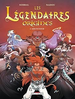 jaquette livre Les Légendaires - Origines, Tome 3 : Gryfenfer