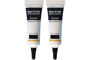 Meindin Graisse de Silicone pour Joints toriques, Graisse lubrifiante étanche en Silicone de qualité Alimentaire 10 g, lubrifiant Plombier, Graisse de Robinet en Silicone de Plombier, lubrifiant de