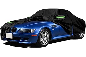JUDANNA Full Car Cover replacement for BMW Z3 E36/7/8 1995-2002, Waterproof Dustproof Windproof Rain Snow Sun UV Protection, Heavy Duty All Weather Breathable Car Covers Indoor Outdoor Protection