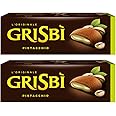 Matilde Vicenzi Grisbi Cream Italian Biscuits Cookies | 2 x 135g Packs (Pistachio)