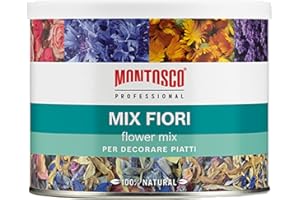Mix Fiori Decorativi Montosco Professional Barattolo da 25 g Spezie Condimenti