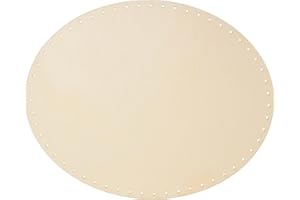 FIRSTLASER VBS Peddigrohr-Boden oval, 4mm, 35 x 28 cm, 55 Löcher