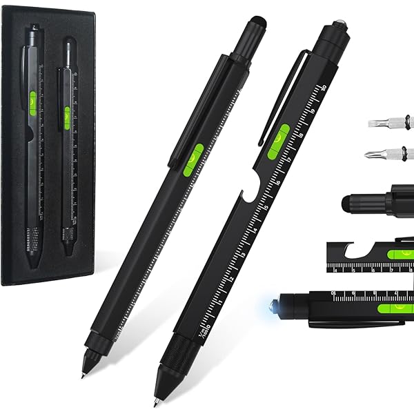 Pen Ninja: 9 in 1 Pen Multi-Tool (#1 Most Advanced Pen Tool- LED