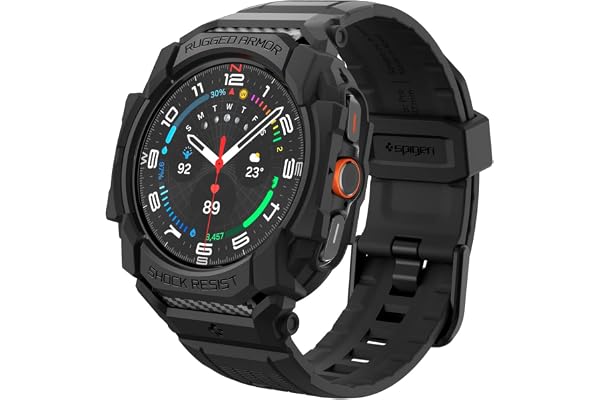 Spigen Cover Rugged Armor Pro kompatibel med Samsung Galaxy Watch Ultra (2024, 2025) - matt
