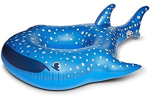 BigMouth Inc Flotador Gigante para Piscina de Tiburones Ballena