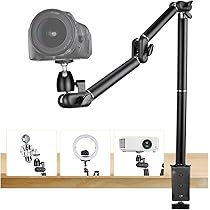 TARION Camera Articulated Arm Stand Table Clamp Tripod