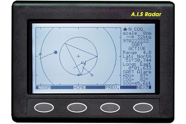 NASA Clipper AIS Récepteur Radar Gris foncé