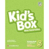 Kid's Box New Generation English for Spanish Speakers Level 5 Activity Book with Home Booklet and Digital Pack (2023)
