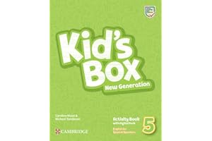 Kid's Box New Generation English for Spanish Speakers Level 5 Activity Book with Home Booklet and Digital Pack (2023)
