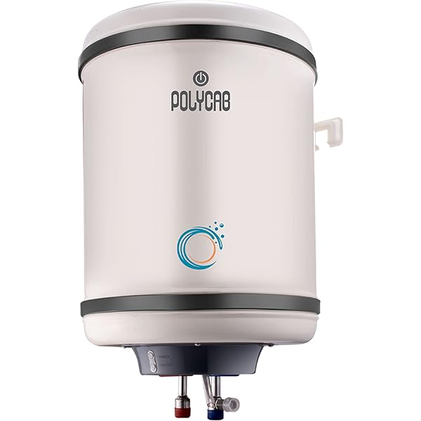Buy Polycab Eterna DLX 15L Storage Water Heater (Geyser 10 litres) 4 Star  BEE Rated Heater (White) Online at Low Prices in India - Amazon.in