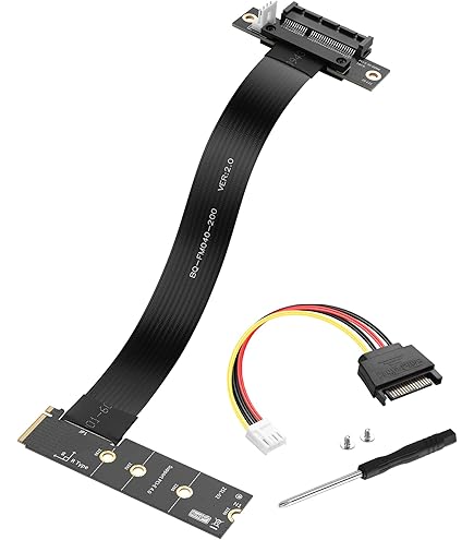 SinLoon PCIe 3.0 X8 Verlengkabel PCI-E 8X Mannelijk naar Vrouwelijk