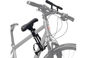 Sgehai bike seat front with handlebar attachment,detachable bike seat,for all mountain cycling seat (up to 48 Pound)