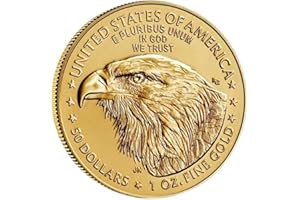 Luxylei Moneda De Dólar Águila De Libertad De EE. UU. 2022, Monedas Conmemorativas, Monedas De Oro Americanas Coleccionables, Monedas para Decoración del Hogar